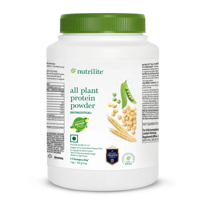 all plant protein-1 All Plant Protein Powder - Image 1