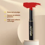 Festive Glam Pack Matte Lipstick Ruby Red - Image 4