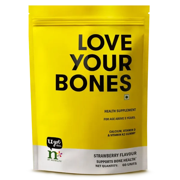 Love Your Bones Calcium, Vitamin D and Vitamin K2 Gummy